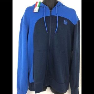 Sergio Tacchini Men's Jacket Full Zip With Hood